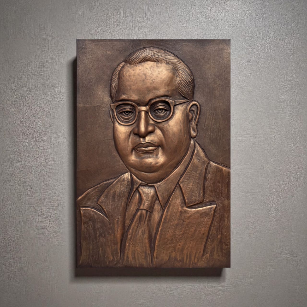 3x2 ft Dr. B. R. Ambedkar 3D Relief Mural | Inspirational Wall Art for Home, Office & Institutions - Image 3